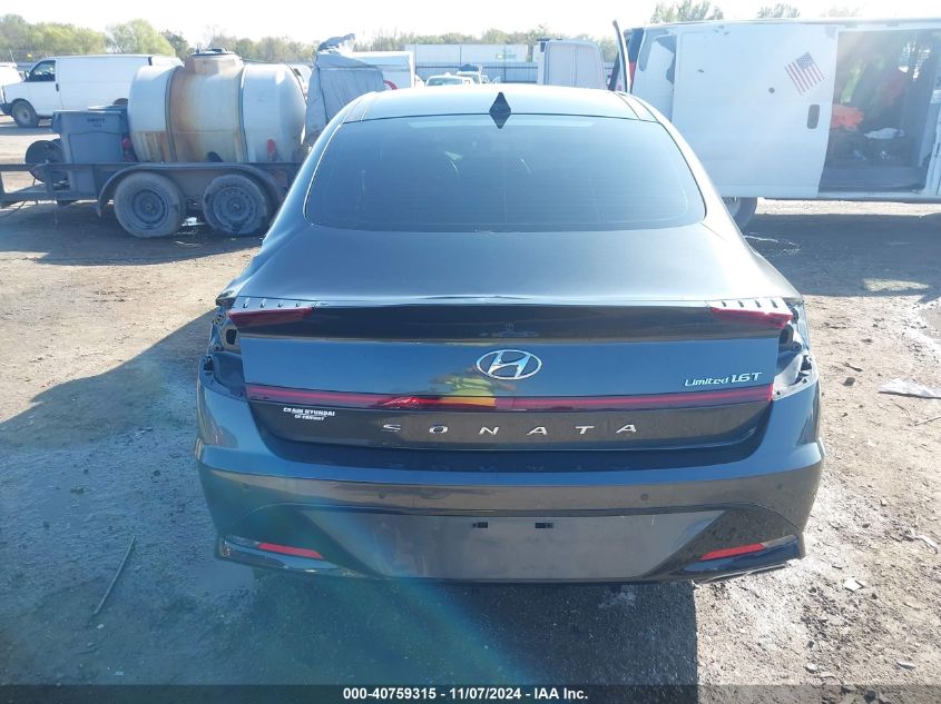 2021 Hyundai Sonata Limited VIN: KMHL34J24MA157005 Lot: 40759315