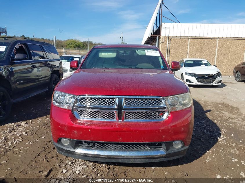 2013 Dodge Durango Sxt VIN: 1C4RDJAG4DC698498 Lot: 40759328