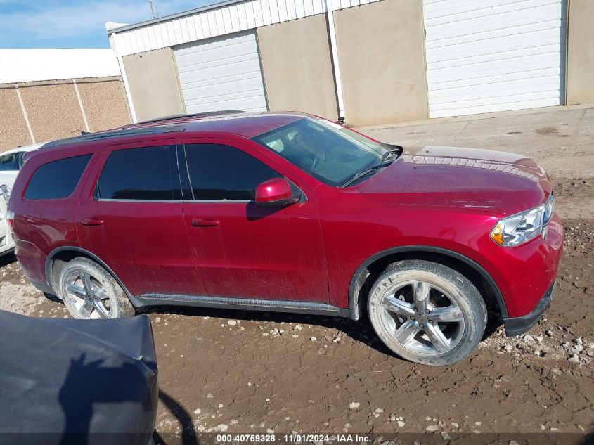 2013 Dodge Durango Sxt VIN: 1C4RDJAG4DC698498 Lot: 40759328