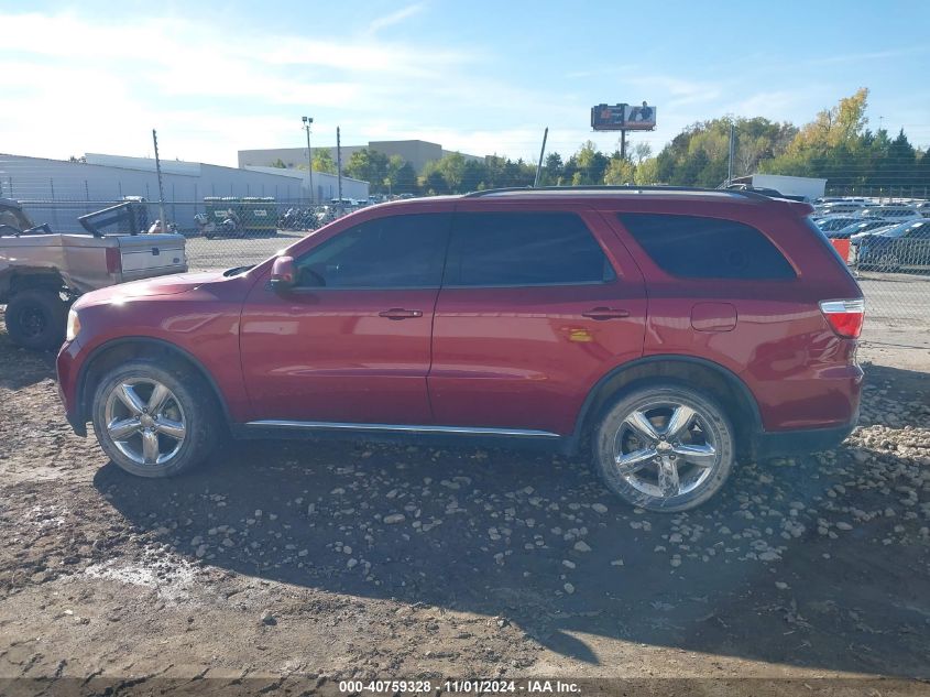 2013 Dodge Durango Sxt VIN: 1C4RDJAG4DC698498 Lot: 40759328