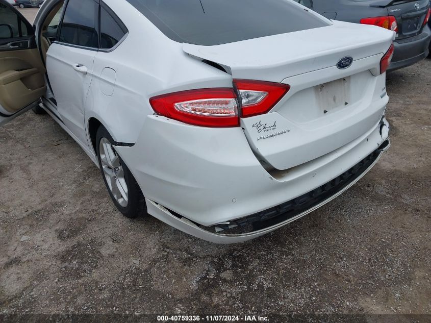 2014 Ford Fusion Se VIN: 3FA6P0HD7ER301990 Lot: 40759336