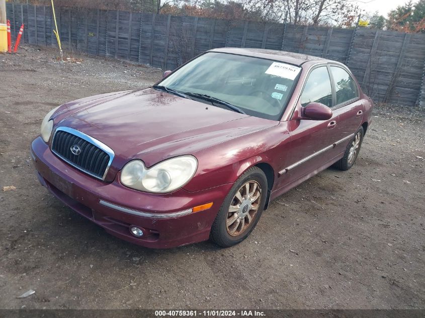 2004 Hyundai Sonata Gls/Lx VIN: KMHWF35HX4A976579 Lot: 40759361