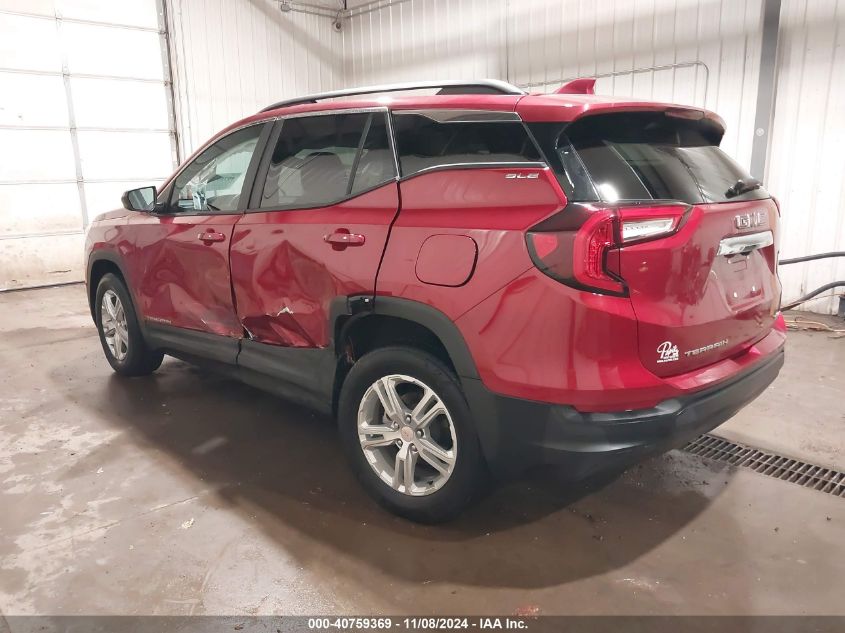 VIN 3GKALTEV1NL125248 2022 GMC Terrain, Awd Sle no.3