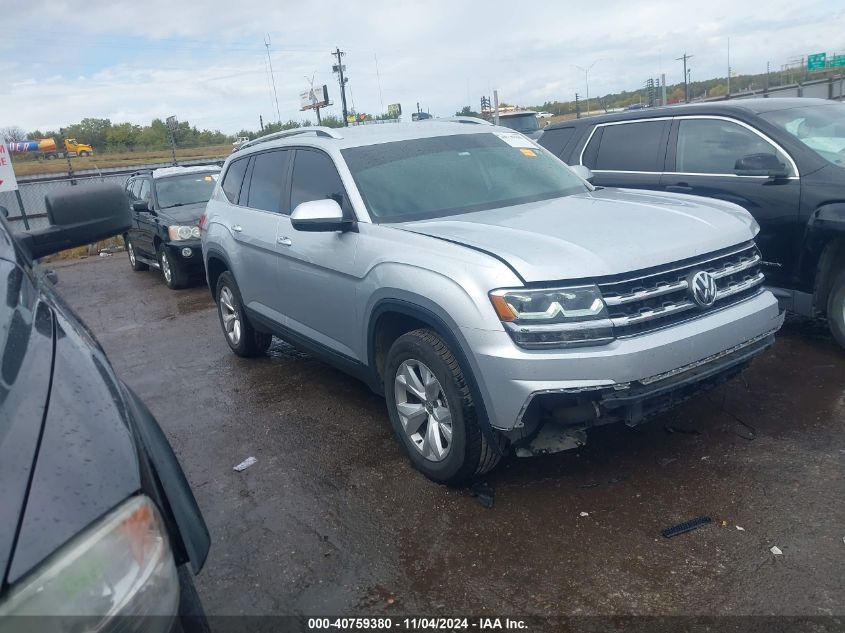 2018 Volkswagen Atlas 2.0T Se VIN: 1V2CP2CA1JC599630 Lot: 40759380