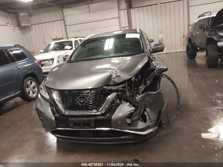 2020 Nissan Murano Sl Intelligent Awd VIN: 5N1AZ2CS6LN174130 Lot: 40759381