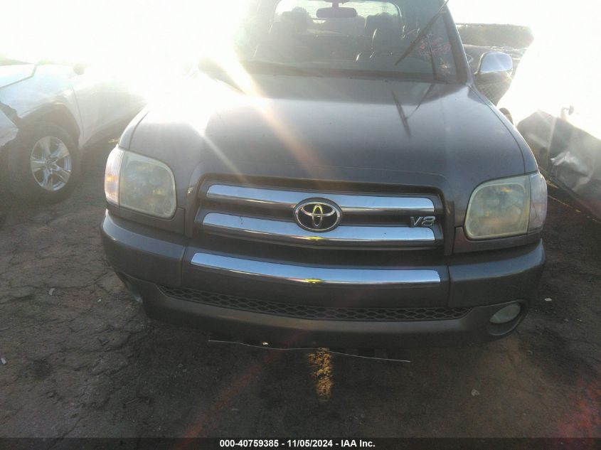 2006 Toyota Tundra Sr5 V8 VIN: 5TBET34166S553719 Lot: 40759385