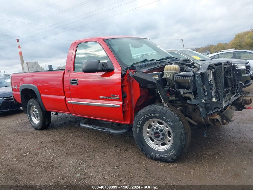 2005 GMC Sierra 2500Hd Sle VIN: 1GTHK242X5E141933 Lot: 40759399