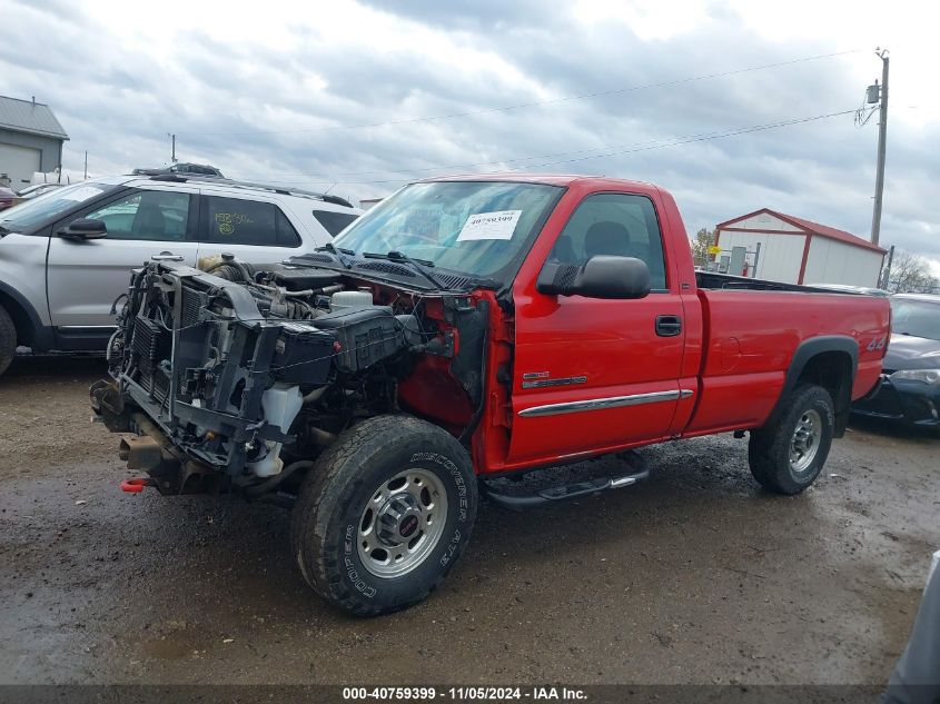 2005 GMC Sierra 2500Hd Sle VIN: 1GTHK242X5E141933 Lot: 40759399