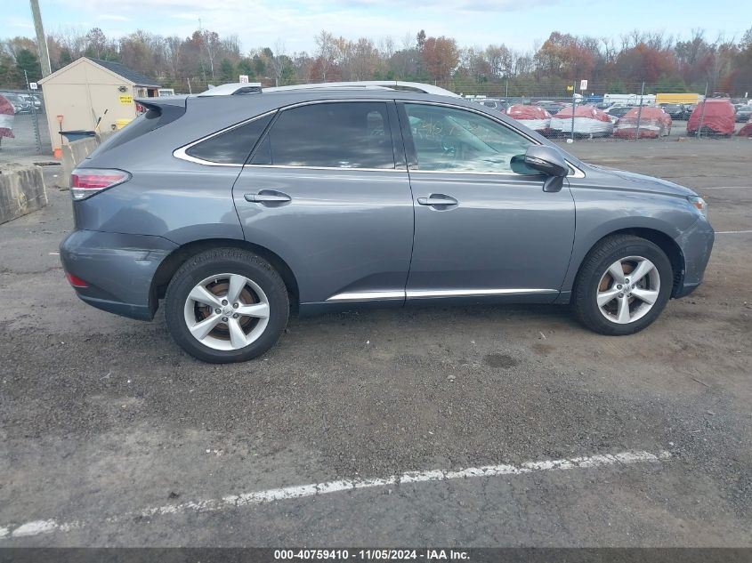 2013 Lexus Rx 350 VIN: 2T2BK1BA5DC163927 Lot: 40759410