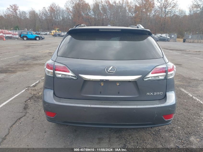 2013 Lexus Rx 350 VIN: 2T2BK1BA5DC163927 Lot: 40759410