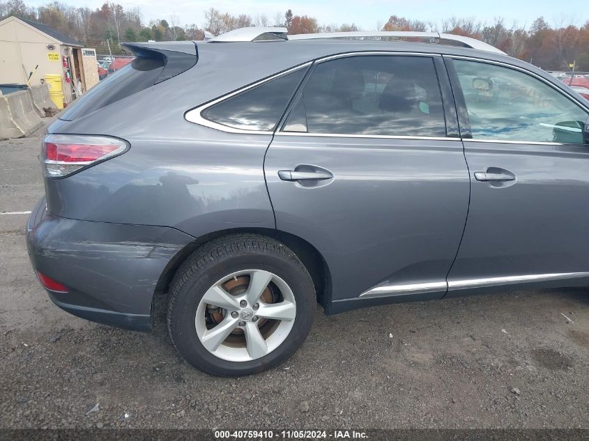 2013 Lexus Rx 350 VIN: 2T2BK1BA5DC163927 Lot: 40759410