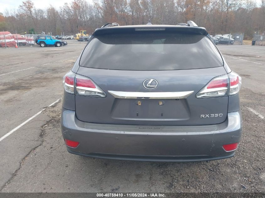 2013 Lexus Rx 350 VIN: 2T2BK1BA5DC163927 Lot: 40759410