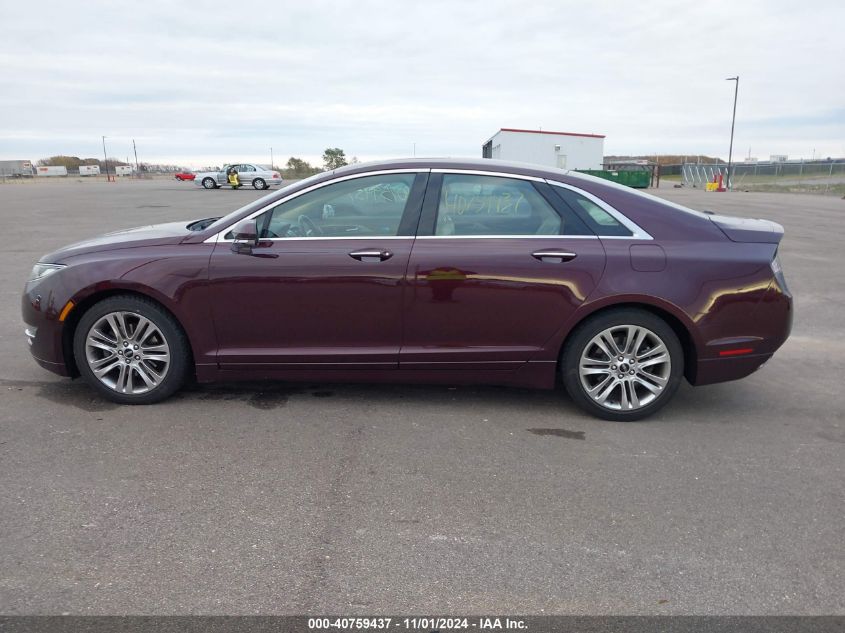 2013 Lincoln Mkz VIN: 3LN6L2J98DR814053 Lot: 40759437