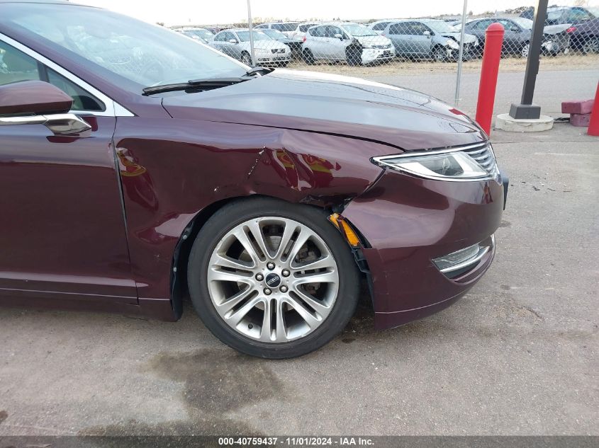 2013 Lincoln Mkz VIN: 3LN6L2J98DR814053 Lot: 40759437