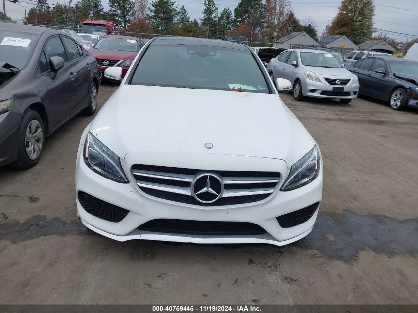 2016 Mercedes-Benz C 300 4Matic/Luxury 4Matic/Sport 4Matic VIN: 55SWF4KB5GU117999 Lot: 40759445