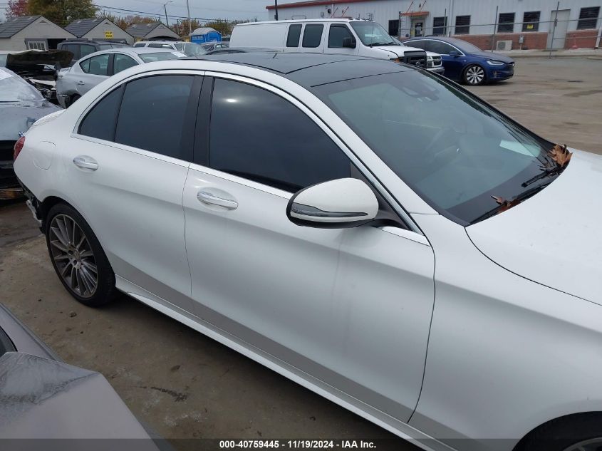 2016 Mercedes-Benz C 300 4Matic/Luxury 4Matic/Sport 4Matic VIN: 55SWF4KB5GU117999 Lot: 40759445