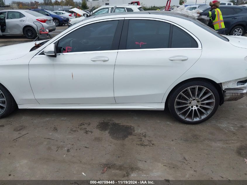 2016 Mercedes-Benz C 300 4Matic/Luxury 4Matic/Sport 4Matic VIN: 55SWF4KB5GU117999 Lot: 40759445