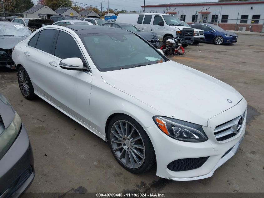 VIN 55SWF4KB5GU117999 2016 Mercedes-Benz C 300, 4Ma... no.1