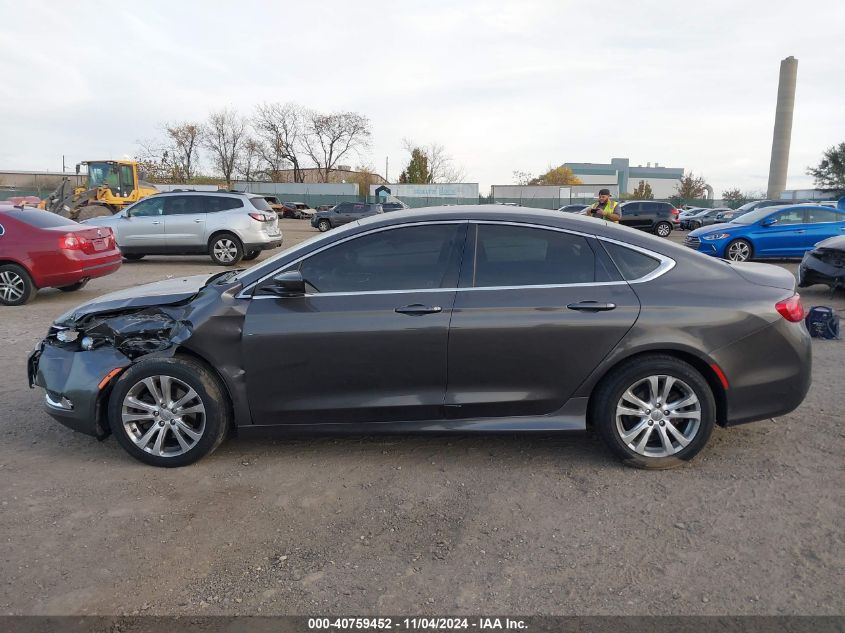 2016 Chrysler 200 Limited VIN: 1C3CCCAB0GN149337 Lot: 40759452