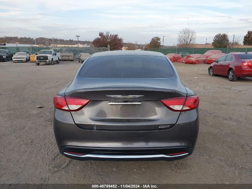 2016 Chrysler 200 Limited VIN: 1C3CCCAB0GN149337 Lot: 40759452