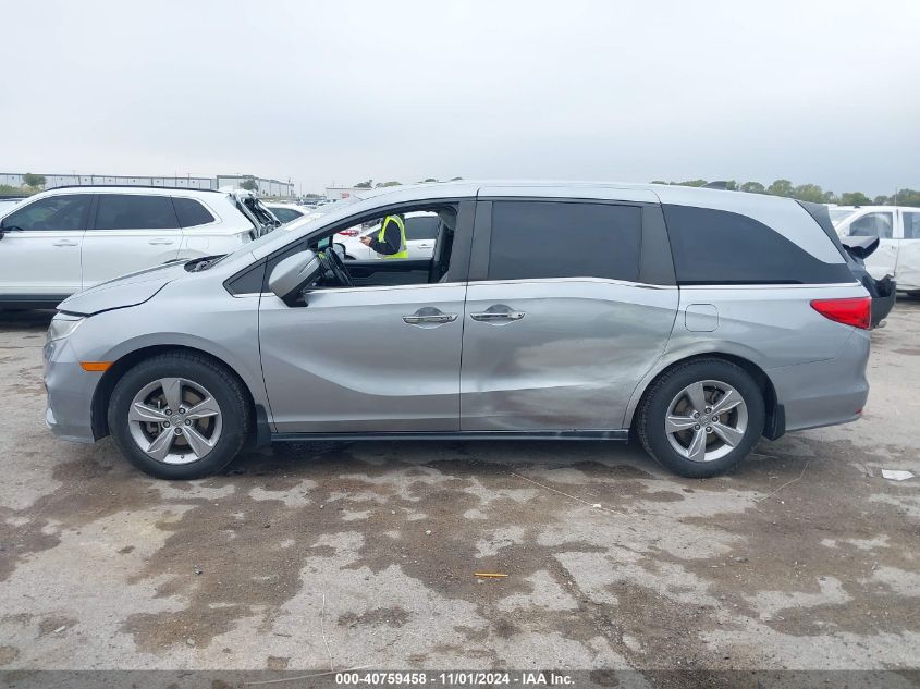 2019 Honda Odyssey Ex-L VIN: 5FNRL6H75KB116768 Lot: 40759458