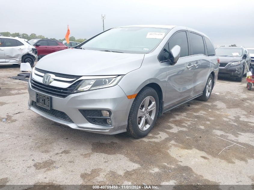 VIN 5FNRL6H75KB116768 2019 Honda Odyssey, Ex-L no.2