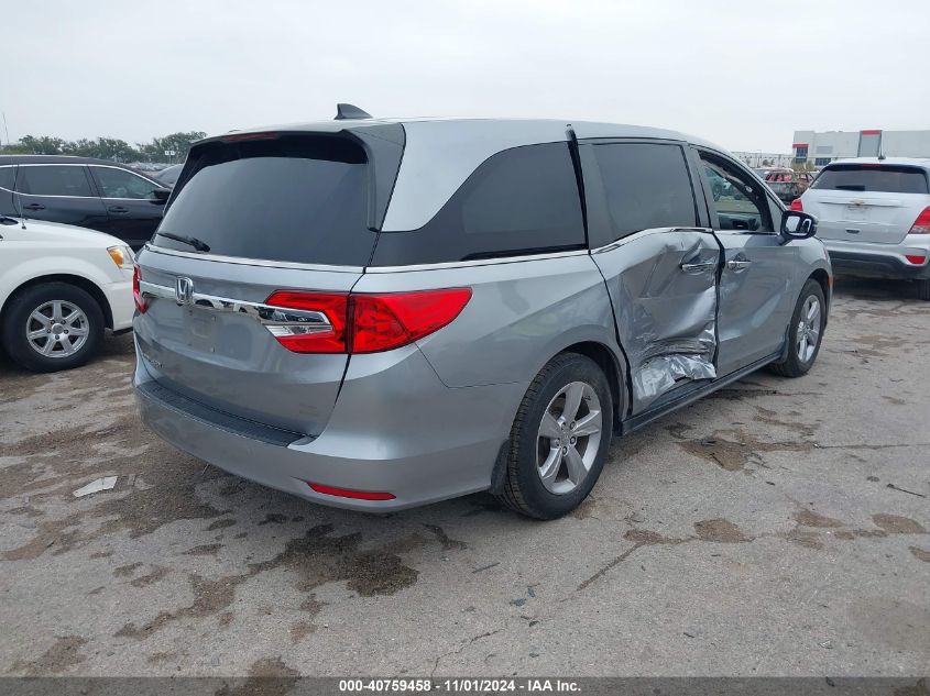 VIN 5FNRL6H75KB116768 2019 Honda Odyssey, Ex-L no.4