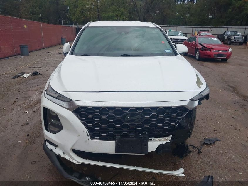 2019 Hyundai Santa Fe Se VIN: 5NMS23AD4KH060260 Lot: 40759465