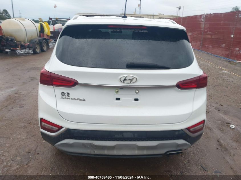 2019 Hyundai Santa Fe Se VIN: 5NMS23AD4KH060260 Lot: 40759465