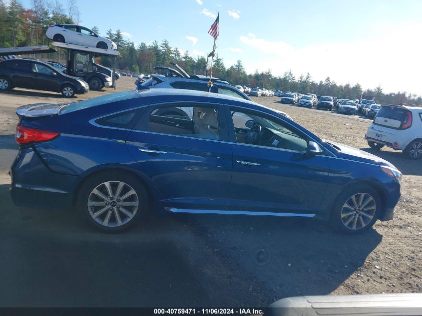 2017 Hyundai Sonata Limited VIN: 5NPE34AFXHH505937 Lot: 40759471