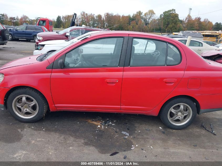 2001 Toyota Echo VIN: JTDBT123X10193031 Lot: 40759486