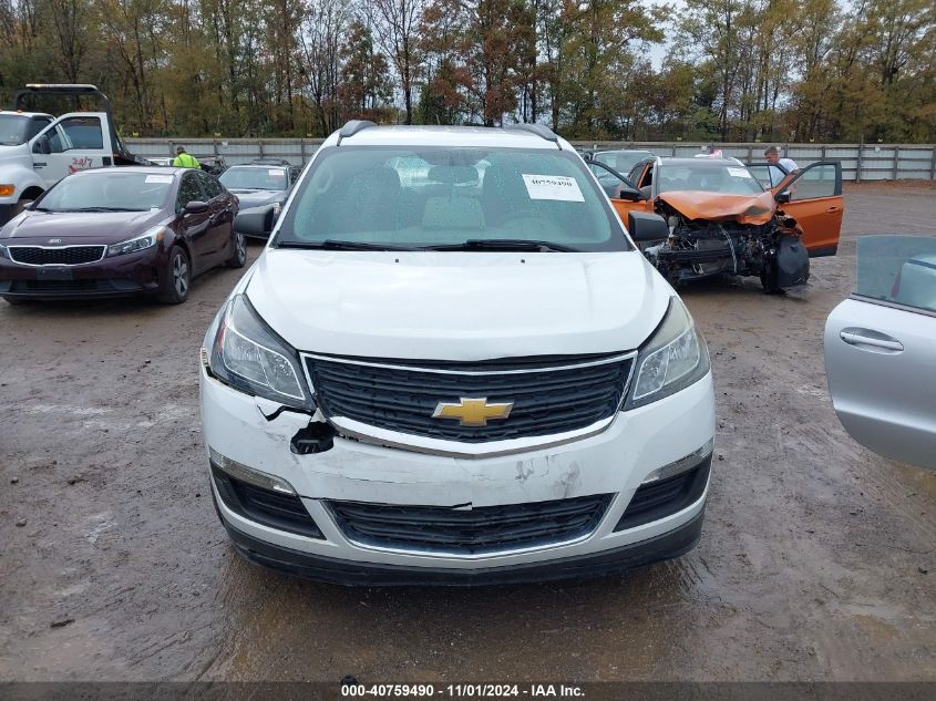 2017 Chevrolet Traverse Ls VIN: 1GNKRFED4HJ345221 Lot: 40759490