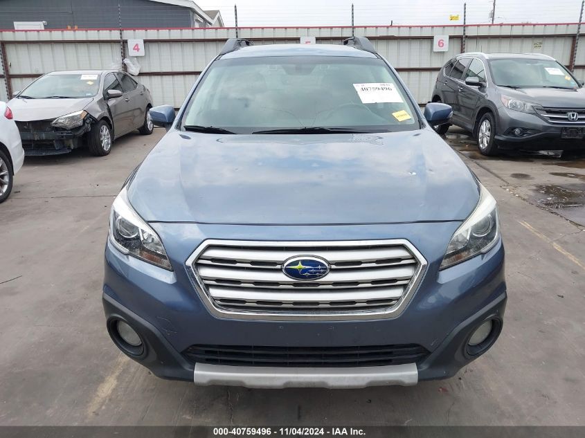 2017 Subaru Outback 2.5I Limited VIN: 4S4BSANC6H3360097 Lot: 40759496