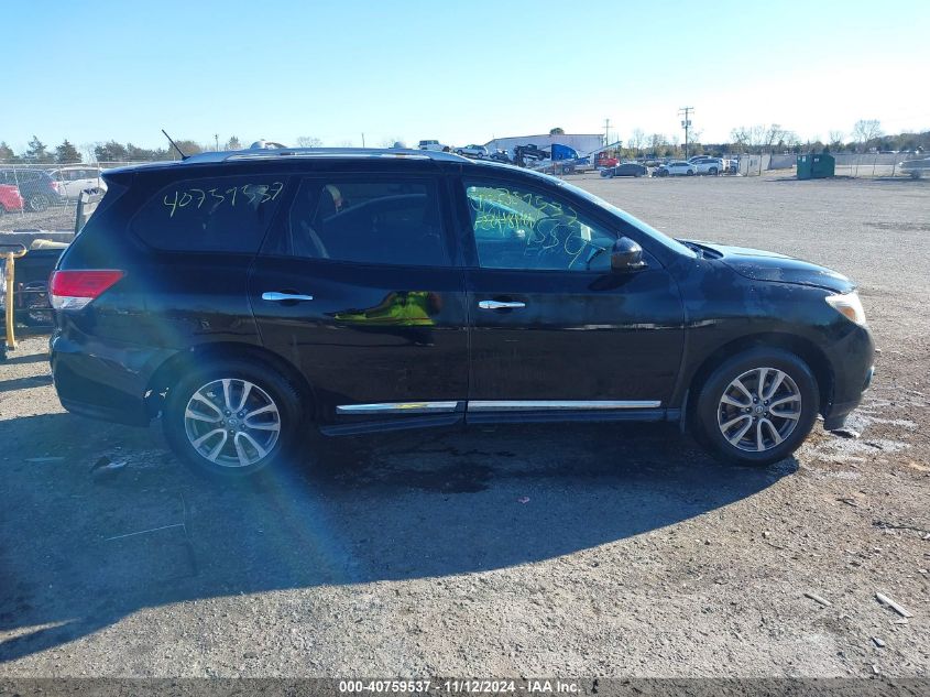 2014 Nissan Pathfinder Sl VIN: 5N1AR2MM4EC624436 Lot: 40759537