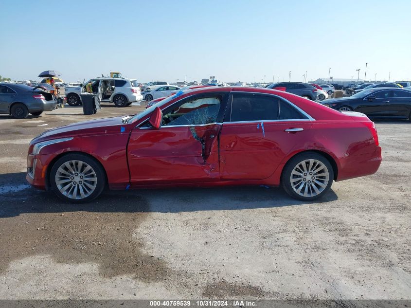 2015 Cadillac Cts Luxury VIN: 1G6AR5SX5F0113844 Lot: 40759539