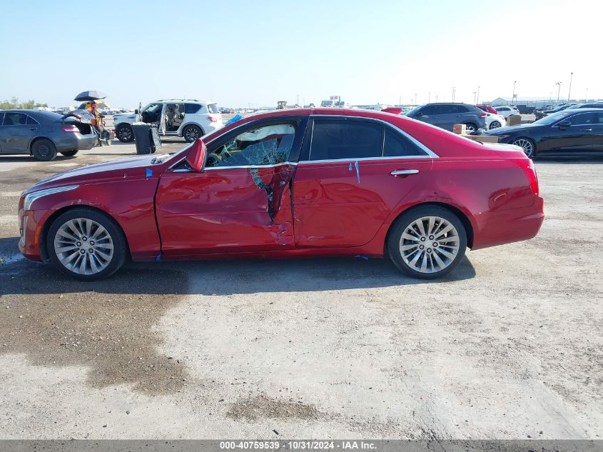 2015 Cadillac Cts Luxury VIN: 1G6AR5SX5F0113844 Lot: 40759539