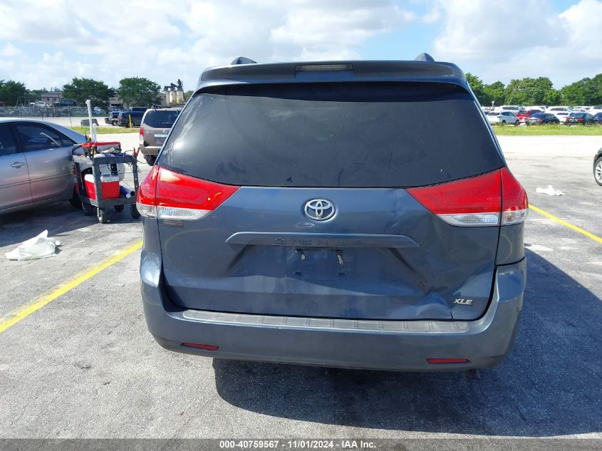 2014 Toyota Sienna Xle V6 8 Passenger VIN: 5TDYK3DC2ES447016 Lot: 40759567