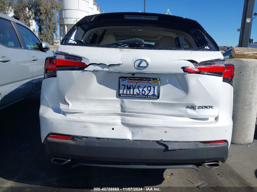 2015 Lexus Nx 200T VIN: JTJYARBZXF2019746 Lot: 40759568