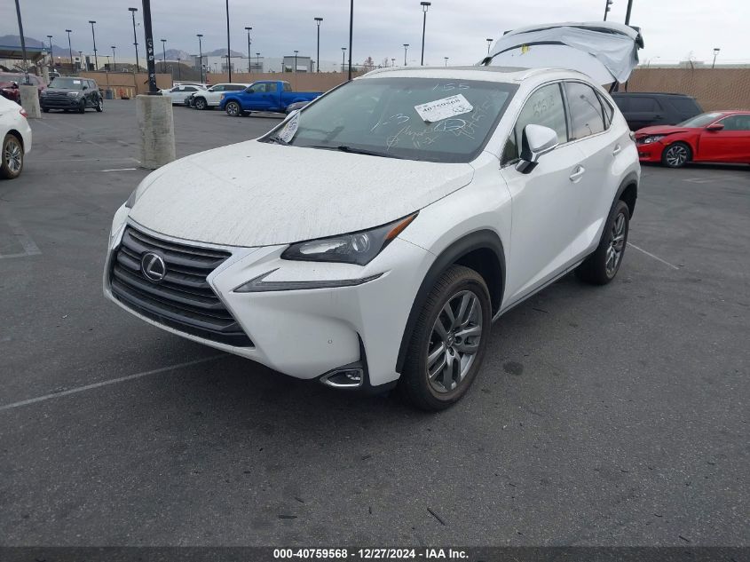 VIN JTJYARBZXF2019746 2015 Lexus NX, 200T no.2