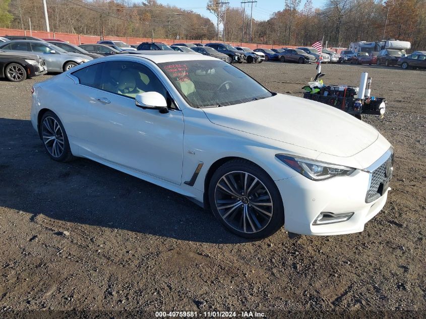 2020 Infiniti Q60 Luxe Awd VIN: JN1EV7EL4LM380253 Lot: 40759581