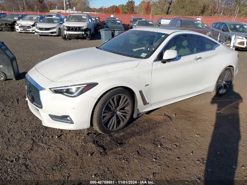 2020 Infiniti Q60 Luxe Awd VIN: JN1EV7EL4LM380253 Lot: 40759581