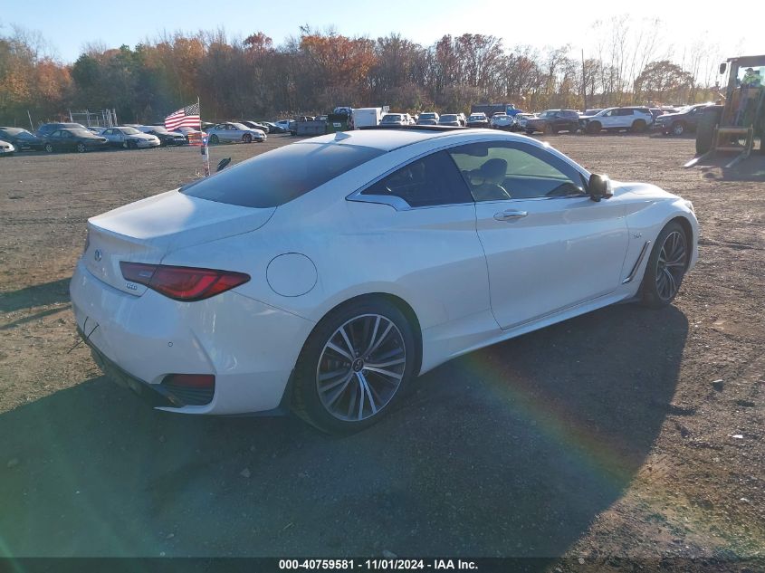 2020 Infiniti Q60 Luxe Awd VIN: JN1EV7EL4LM380253 Lot: 40759581