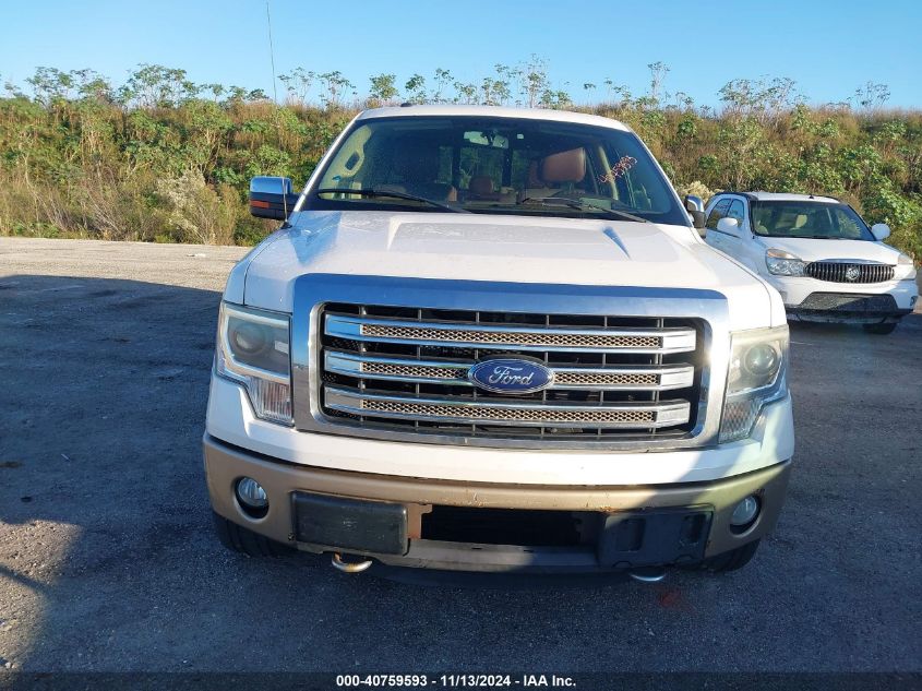 2013 Ford F-150 King Ranch VIN: 1FTFW1ET6DKE65149 Lot: 40759593