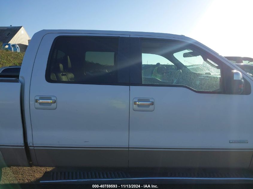 2013 Ford F-150 King Ranch VIN: 1FTFW1ET6DKE65149 Lot: 40759593