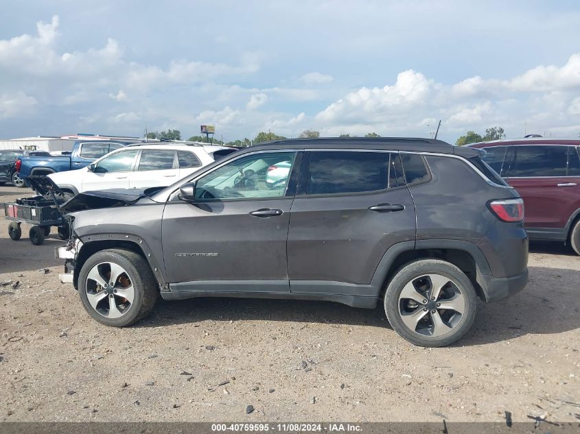 2018 Jeep Compass Latitude Fwd VIN: 3C4NJCBBXJT102848 Lot: 40759595