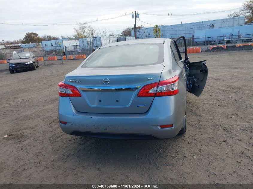 2014 Nissan Sentra Fe+ S/Fe+ Sv/S/Sl/Sr/Sv VIN: 3N1AB7AP3EL639280 Lot: 40759600