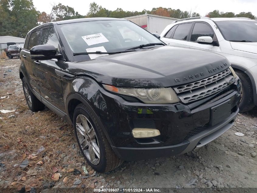 2013 Land Rover Range Rover Evoque Pure VIN: SALVR2BG4DH756108 Lot: 40759607