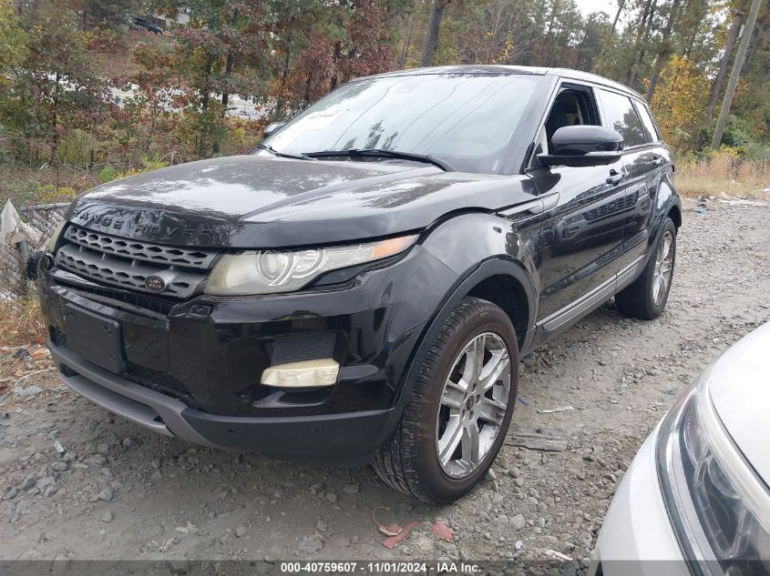 2013 Land Rover Range Rover Evoque Pure VIN: SALVR2BG4DH756108 Lot: 40759607