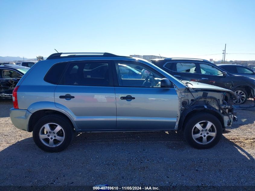 2008 Hyundai Tucson Gls VIN: KM8JM12B08U859523 Lot: 40759610