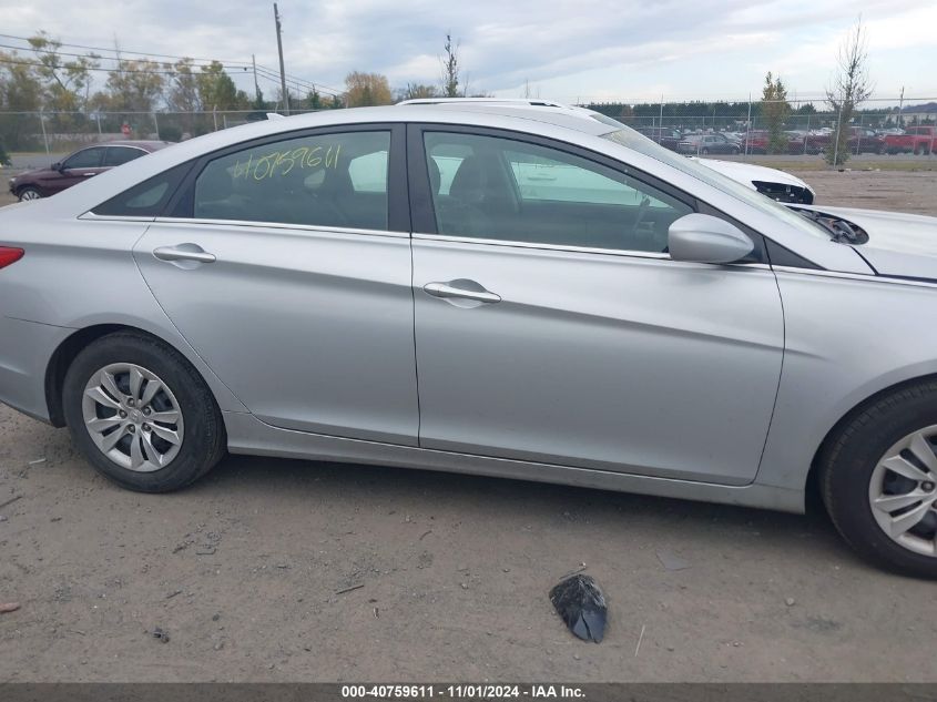 2012 Hyundai Sonata Gls VIN: 5NPEB4AC4CH325063 Lot: 40759611